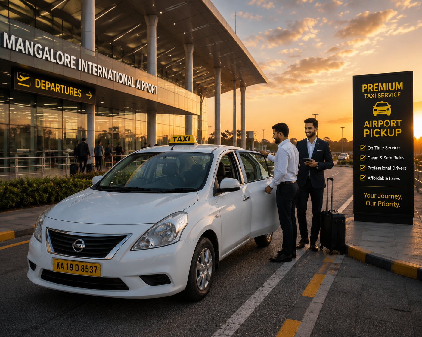 Airport Pickup — Mangalore International Airport