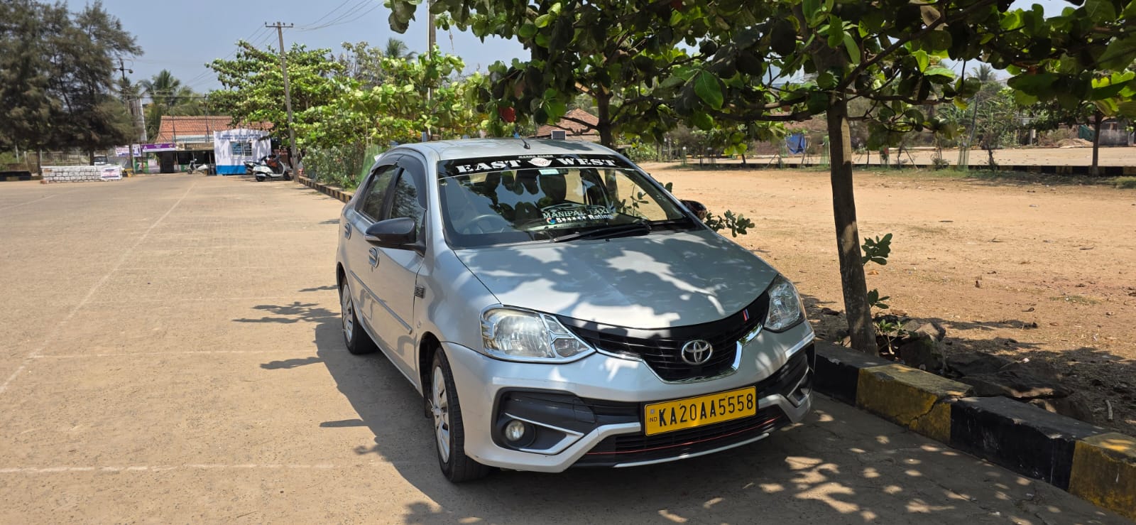 Toyota Etios (KA 20AA5558) — East West Travels